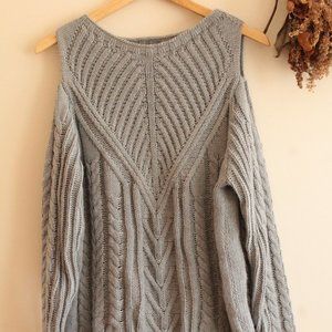 Grey Knit Sweater